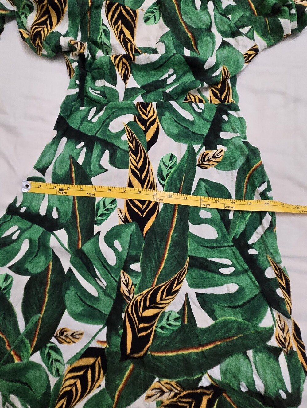 FARM Rio Green Tropical Leaf Maxi Dress - Picture 8 of 14
